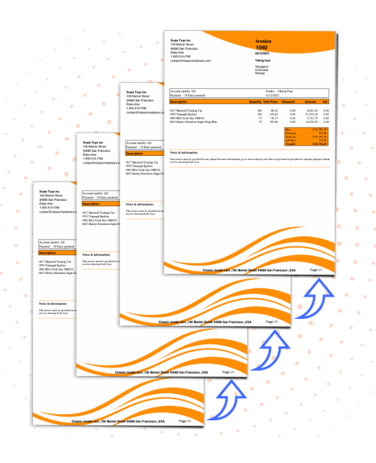 In-Mobility Recurring invoices
